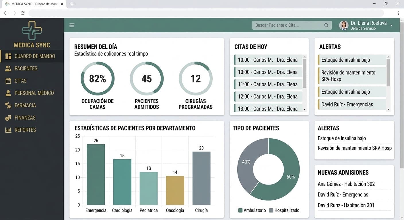  HealthWave: Sistema de Gestión de Hospitales